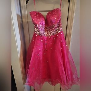 Pink formal dress